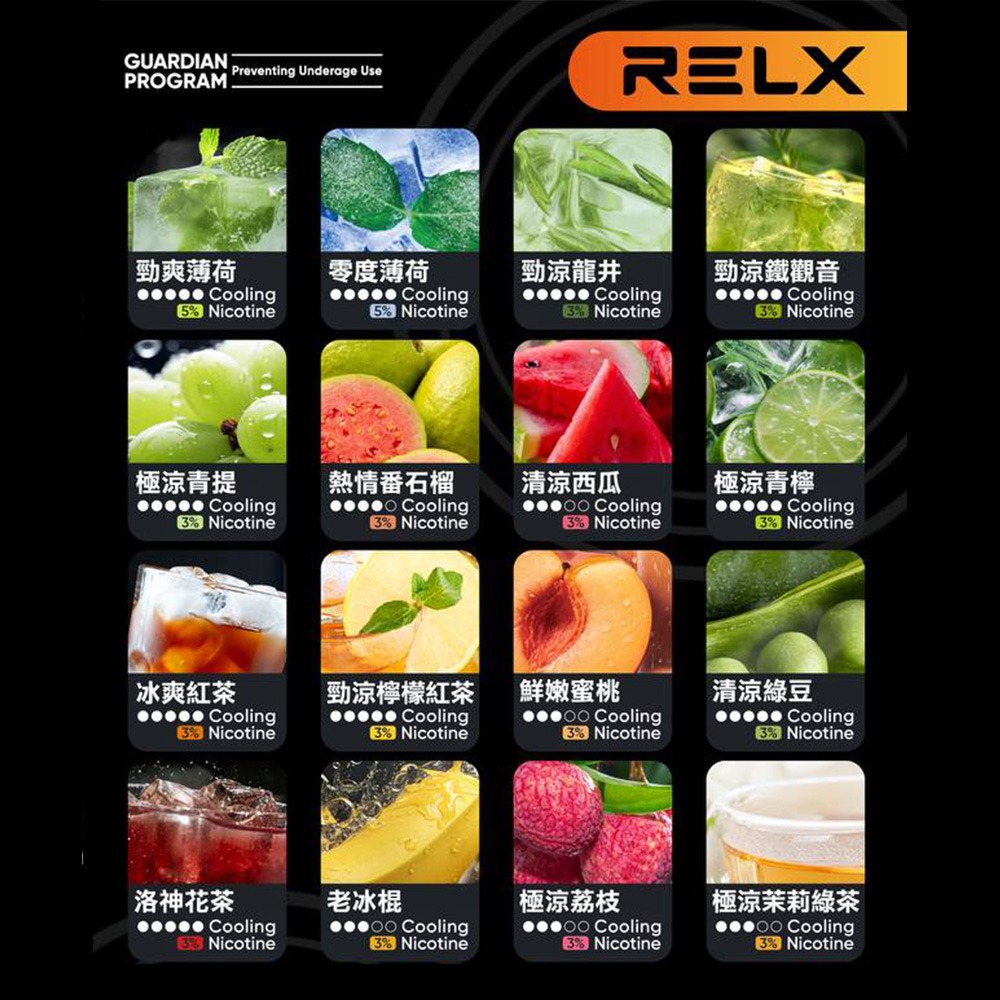 RELX 悅刻六代煙彈 | 1.9*3顆入 | 全新口味 | 買四盒蛋送主機